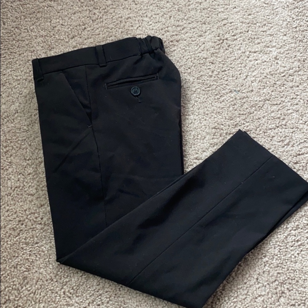 Calvin Klein Boys Black Slacks size 6